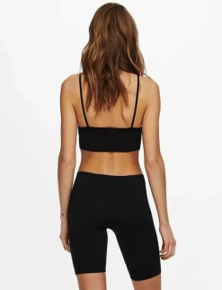 ONLVICKY RIB SEAMLESS VNECK TOP NOOS ACC - Bralette