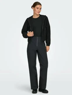 ONPFLEE HOOD FZ LS SHORT FLEECE TOP - Huvtröjor