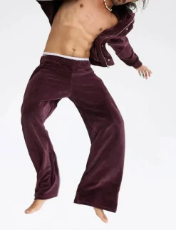 Organic Velvet Pants - Sweatpants