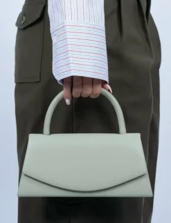 Overlapping Closure Handbag - Handväskor