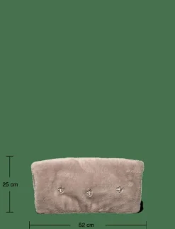 Paris, 1886 Embellished Faux Fur La - Kuvertväskor