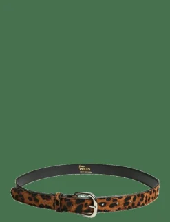 PCJANICE LEATHER TEXTURED JEANS BELT FP - Skärp