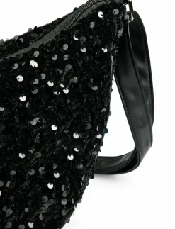 PCKAM AMANDA SEQUINS BUMBAG BC - Magväskor