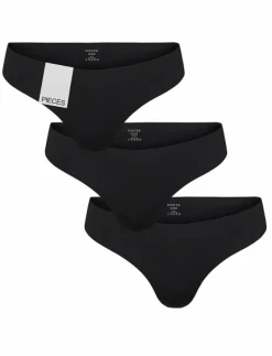 PCNAMEE THONG 3-PACK NOOS - Seamless trosa