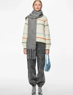 PCNILEA LONG SCARF PB BC - Halsdukar