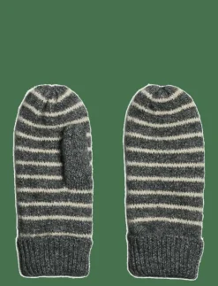 PCNORMA STRIPE MITTENS BC - Tumvantar