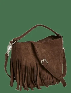 PCOLIVIA FRINGES CROSS BODY BAG D2D FSY - Axelremsväskor