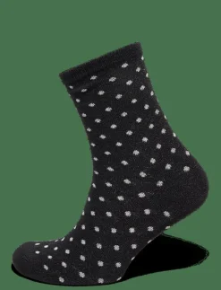 PCSEBBY GLITTER LONG PATTERN NOOS BC - Sockor