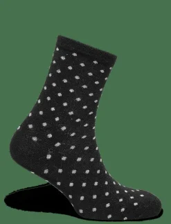 PCSEBBY GLITTER LONG PATTERN NOOS BC - Sockor