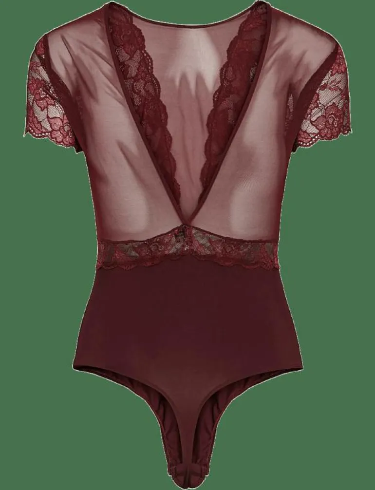 PCSICCA SS BODYSTOCKING NOOS - Bodies & slips