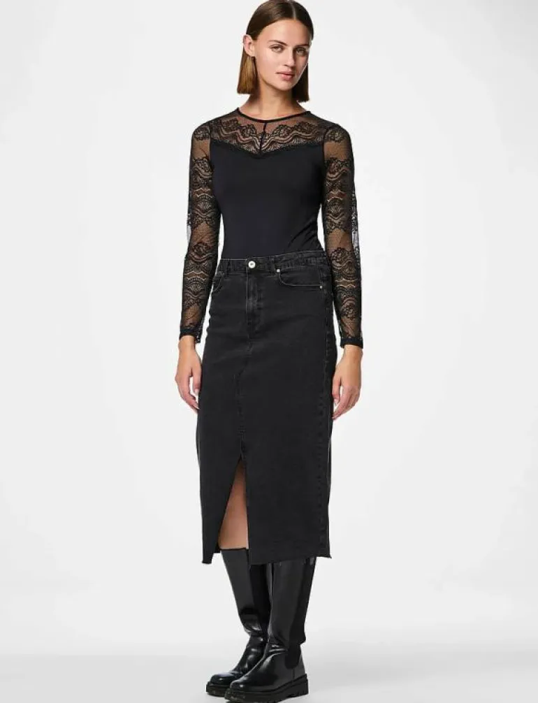 PCSINNA LS BODYSTOCKING NOOS - Bodies & slips