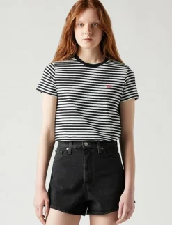 PERFECT TEE RAITA STRIPE CAVIA - T-shirts