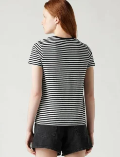 PERFECT TEE RAITA STRIPE CAVIA - T-shirts