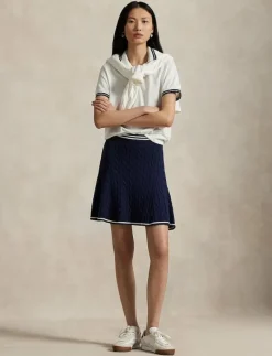 Performance Cable-Knit Skort - Skorts