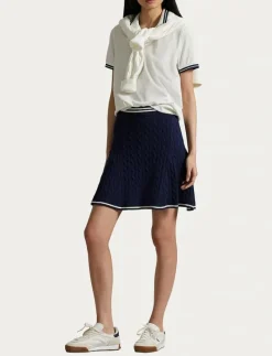 Performance Cable-Knit Skort - Skorts