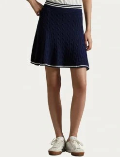 Performance Cable-Knit Skort - Skorts