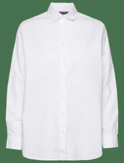 Pernilla Organic Cotton Poplin Shirt - Långärmade