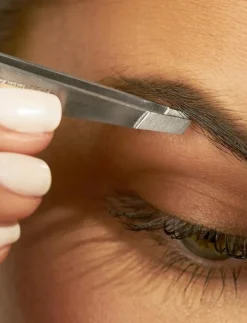 Petite Tweeze Set With Pink Case - Sminkborste