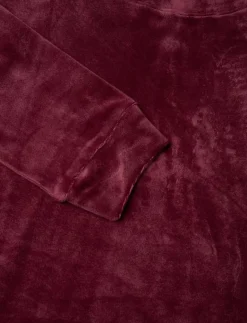 PJ SET LS VELOURS CHECK - Pyjamas