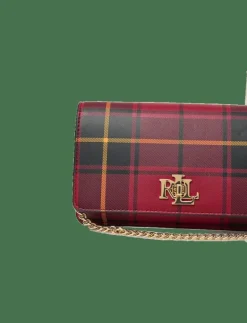 Plaid Crossbody Turn-Lock Tech Case - Kuvertväskor