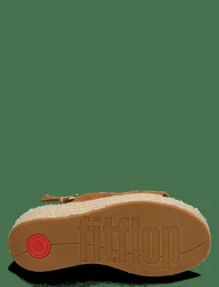 PLATFFORMS ESPADRILLE SUEDE WEDGE B/STRAP SANDALS - Kilklackar