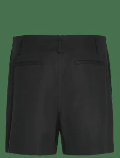 Pleated High-Rise Cotton-Blend Short - Casual shorts