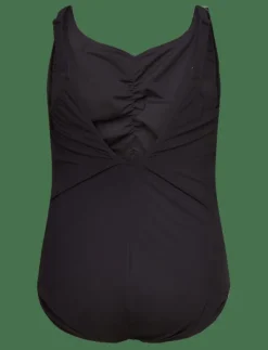 Plus Size Solid Aquanite Swimsuit - Baddräkter