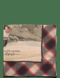 Polo Bear Wool-Silk Square Scarf - Sjalar