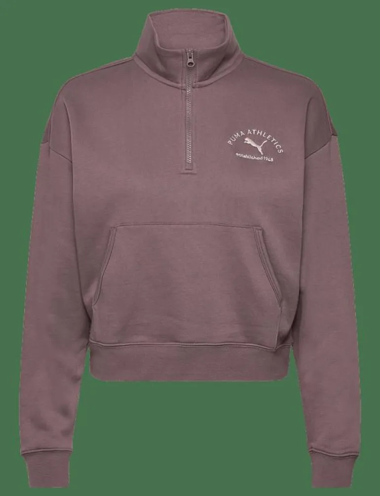 PUMA CLASS Comfort Half-Zip Short Crew FL - Sweatshirts