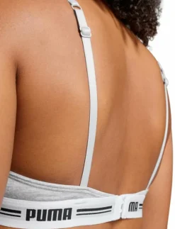 PUMA WOMEN T-SHIRT BRA 1P - Sport BH:ar