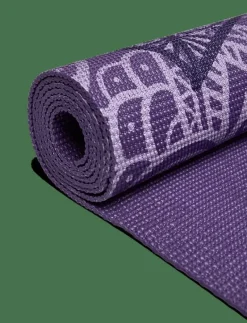 Purple Lattice Yoga Mat 4mm Classic Printed - Yogamattor & accessoarer