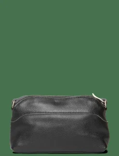 Questo Leather Bag Small Black - Crossbody Bags