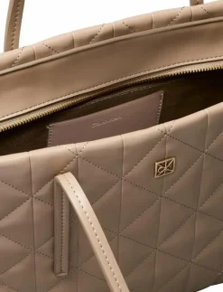 QUILTED SMALL TOTE - Totes