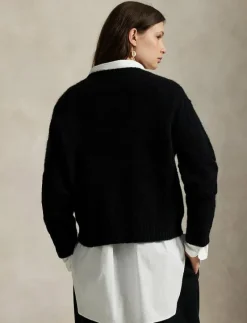 Ralph & Ricky Bear Crewneck Sweater - Stickat