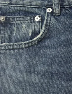 RAW HEM JEANS SHORTS - Jeansshorts