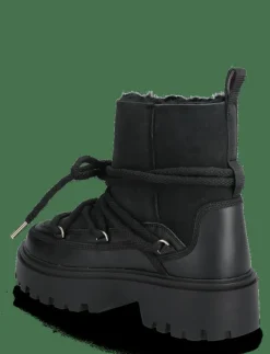 REAL SHEARLING LACEUP SNOWBOOT - Varmfodrade skor