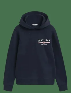 REG GRAPHIC HOODIE - Huvtröjor