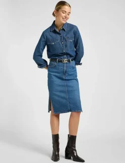 REGULAR WESTERN SHIRT - Jeansskjortor