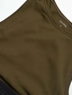 Rib Bra Top - Sport BH:ar