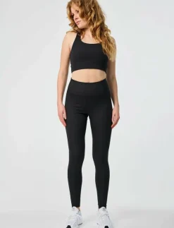 Rib High-Rise Legging, Long - Träningstights