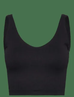Ribbed Seamless Bralette - Crop tops