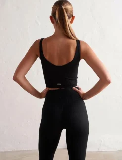 Ribbed Seamless Bralette - Crop tops