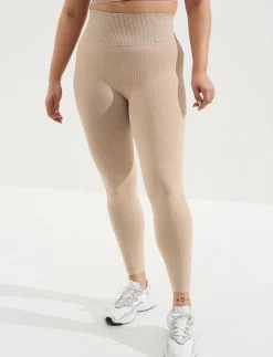 Ribbed Seamless Tights - Träningstights