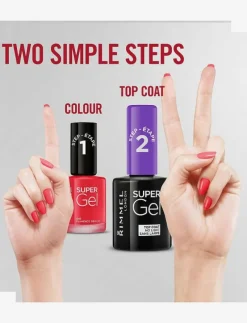 RIMMEL Super Gel Nail Polish Top Coat - Topplack