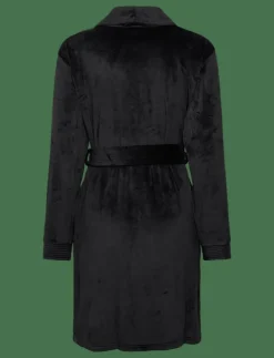 ROBE SHORT VELOURS QUILT - Morgonrock