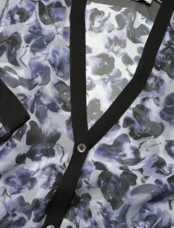 Rodebjer Agave Violet Ditsy - Maxiklänningar