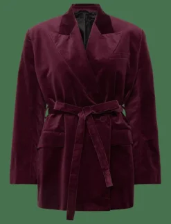 Rodebjer Stand Velvet - Kavajer med skärp