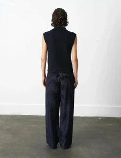 ROLAND KNIT COLLARED GILET - Stickade västar