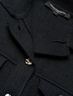 ROLAND KNIT COLLARED GILET - Stickade västar