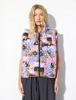 Roxanna Short Vest - Vadderade västar